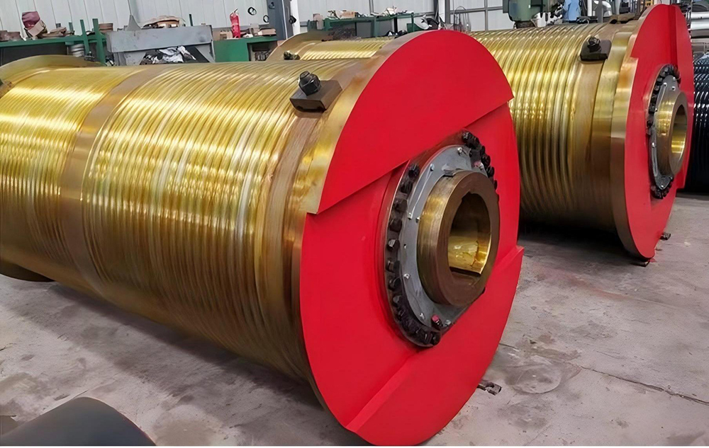 带卷筒联轴器的卷筒