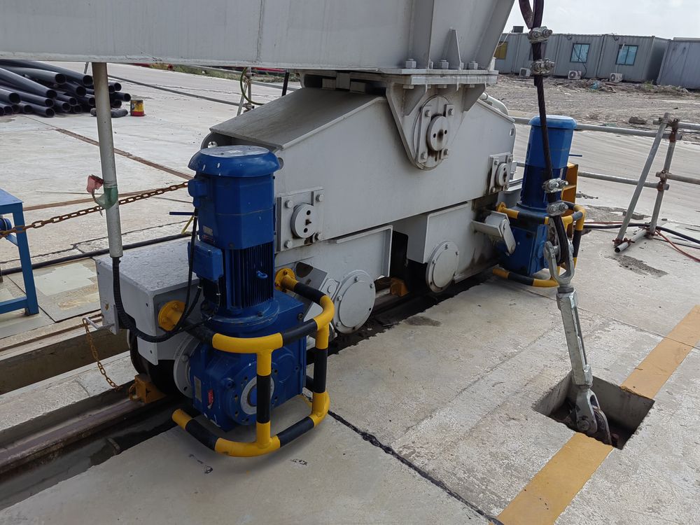 15造船门机大车运行机构装配